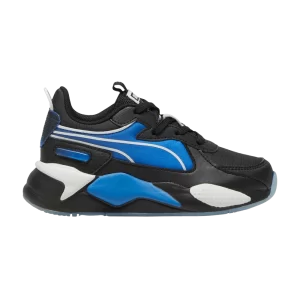 Puma PlayStation x RS-X Little Kid 'Black Team Royal' Baskets Noir/Team Royal 396658 02