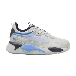 Puma PlayStation x RS-X Little Kid 'Glacial Grey' Baskets Glacial Gris/Bleu Skies 396658 01