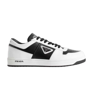 Baskets Prada Downtown Cuir 'Blanc Noir' Blanc/Noir 2EE364 3LKG F0967