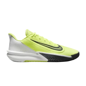 Nike Precision 7 'Volt' Volt/Blanc sommet/À peine Volt/Gris fumée foncé FN4322 700