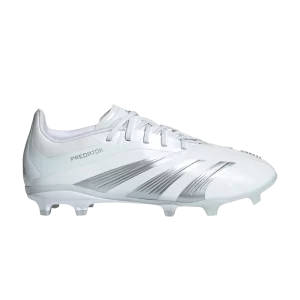 adidas Predator 24 Elite FG J 'Pearlized Pack' Blanc nuage/Argent métallique/Blanc nuage IG7744