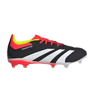 adidas Predator 24 Elite FG J 'Solar Energy Pack' Noir/Blanc Nuage/Rouge Sunny IG7746