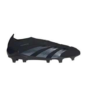 adidas Predator 24 Elite Laceless FG 'Base Black Pack' Noir/Carbone/Noir IE1807