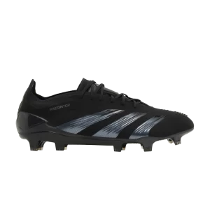 adidas Predator 24 Elite Low FG 'Base Black Pack' Noir/Carbone/Noir IE1804
