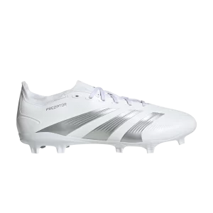 adidas Predator 24 League FG 'Pearlized Pack' Blanc Nuage/Argent Métallique/Gris One IE2372