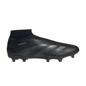 adidas Predator 24 League Laceless FG 'Dark Spark Pack' Noir/Carbone/Or Métallique IF6334