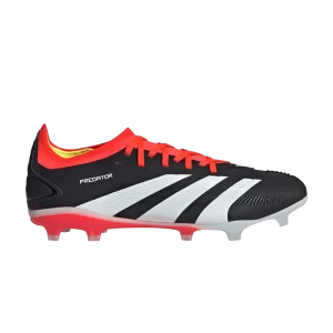 adidas Predator 24 Pro FG 'Solar Energy Pack' Noir/Blanc Nuage/Rouge Sunny IG7777