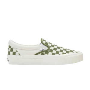 Vans Premium Slip-On 98 'Checkerboard - Pesto Green' Vert pesto VN000CSECIB