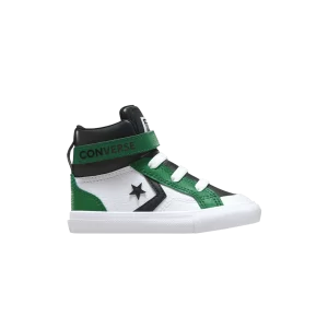 Converse Pro Blaze Strap Leather EasyOn High TD 'Blanc Vert Noir' Baskets Blanc/Vert/Noir A07414C