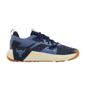 Under Armour Project Rock 6 'Hushed Blue White Clay' Baskets Bleu mat/Argile blanche 3026534 400