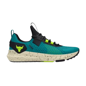 Under Armour Project Rock BSR 'Circuit Teal Black' Baskets Teal Outline/Noir/Jaune Haute Sécurité 3027344 300