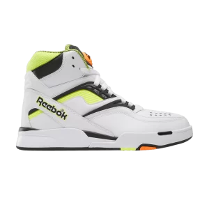 Reebok Pump TZ 'Solar Yellow' Baskets Blanc/Noir/Jaune Acide Ensoleillé 100033132