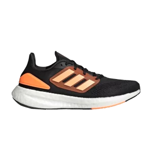 adidas PureBoost 22 'Black Acid Orange' Noir/Orange Acide/Rouge HQ8586