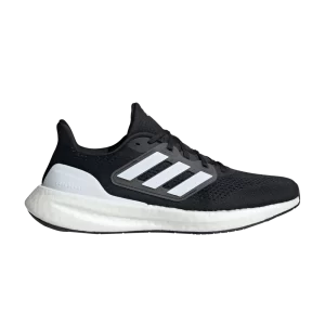 adidas PureBoost 23 Wide 'Black White' Noir/Blanc Nuage/Carbone IF4839