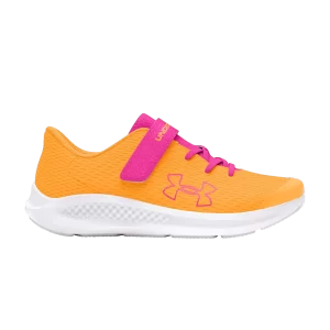 Under Armour Pursuit 3 AC PS 'Big Logo – Nova Orange Rebel Pink' Baskets New Orange/Rebel Pink 3026714 800