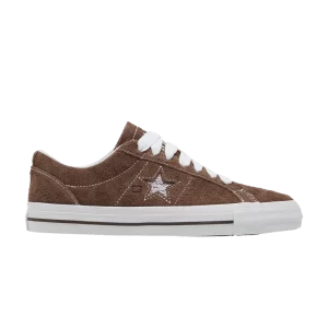 Converse Quartersnacks x One Star Pro Low 'Dark Clove' Baskets Carnation foncé/Blanc/Cerise A09554C