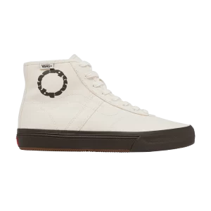 Vans Quasi Skateboards x Gilbert Crockett High Decon 'Cream Brown' Baskets Blanc VN0007QVTBD