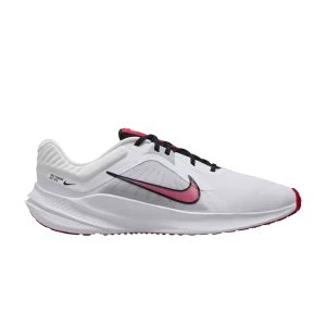 Nike Quest 5 'White Fire Red' Blanc/Gris fumée clair/Noir/Rouge feu DD0204 104