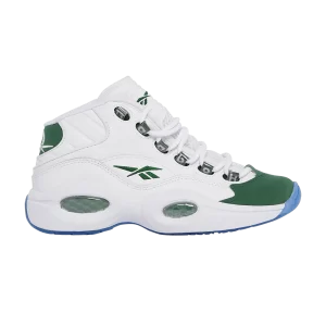 Reebok Question Mid Big Kid 'NCAA Pack - Michigan State' 2023 Blanc nuage/Vert pin/Blanc nuage IG2832