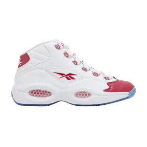 Reebok Question Mid 'Red Toe' 2024 Chaussures blanches/Vector rouge/Chaussures blanches 100074721