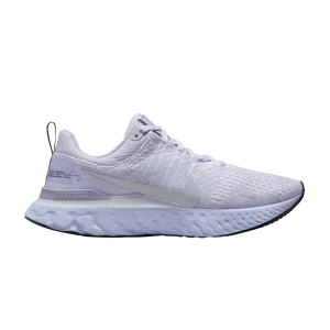 Nike React Infinity Run Flyknit 3 'Palest Purple' Violet pâle/Violet oxygène/Gridiron/Indigo Haze DZ3014 500
