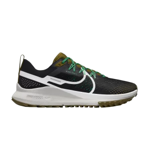Nike React Pegasus Trail 4 'Black Olive Flak' Noir/Olive Flaque/Vert printemps/Blanc DJ6158 006