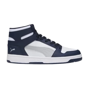 Puma Rebound LayUp 'Navy Ash Grey' Baskets Blanc/Ash Gris/Marine 369573 42