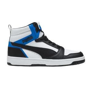 Puma Rebound Mid 'Noir Blanc Team Royal' Baskets Noir/Blanc/Team Royal 392326 20