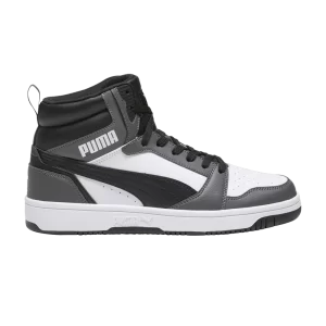 Puma Rebound Mid 'Shadow Grey Black 'Baskets Blanc/Noir/Shadow gris 392326 03