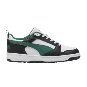 Puma Rebound V6 Low 'Black Vine' Baskets Noir/Blanc/Vine 392328 23