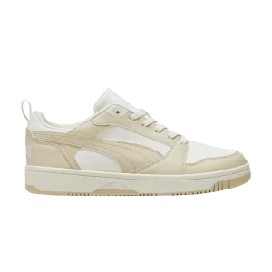 Puma Rebound V6 Low CV 'Putty' Baskets Putty/Gris/Blanc 395079 01
