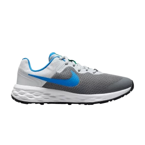 Nike Revolution 6 GS 'Cool Grey Photo Blue' Gris froid/Bleu royal profond/Platine pur/Bleu photo DD1096 008