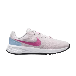 Nike Revolution 6 GS 'Pearl Pink Cosmic Fuchsia' Rose perle/Cobalt Bliss/Gris football/Fuchsia spatial DD1096 600