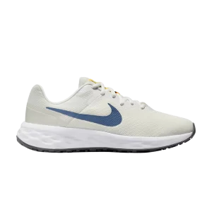 Nike Revolution 6 GS 'White Diffused Blue' Blanc sommet/Light Bone/Bleu éclair/Bleu diffus DD1096 100