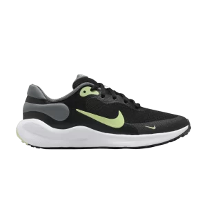 Nike Revolution 7 GS 'Black Barely Volt' Noir/Gris Fumée/Blanc/Barely a Volt FB7689 006