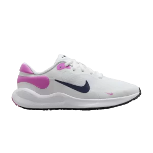 Nike Revolution 7 GS 'White Playful Pink Navy' Blanc/Playful Rose/Midnight Navy FB7689 103