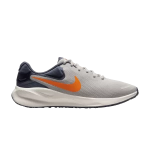 Nike Revolution 7 'Light Iron Ore Total Orange' Minerai de fer clair/Bleu Tonnerre/Voile/Orange total FB2207 009