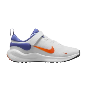 Nike Revolution 7 PS 'Blanc Astronomy Bleu Orange' Blanc/Bleu Astro/Orange Total/Orange Équipe FB7690 102
