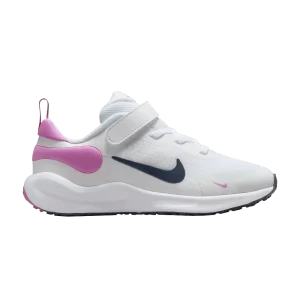 Nike Revolution 7 PS 'White Playful Pink Navy' Blanc/Playful Rose/Midnight Navy FB7690 103