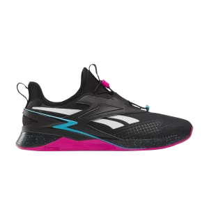 Reebok Rich Fronting x Nano X3 'Black Laser Pink' Baskets Noir/Laser Rose/Bold Bleu 100074781