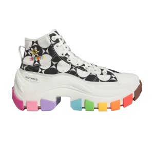 adidas Rich Mnisi x Nizza High XY22 'Pride' Baskets Couleur blanche/Couleur noire/Couleur blanche ID7492
