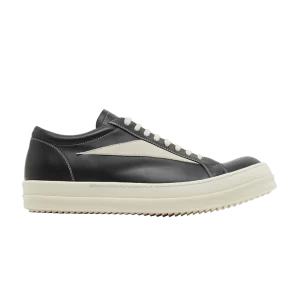 Rick Owens Luxor Vintage Low 'Black Milk' Baskets Noir/Lait/Lait RU02C7897 LCGLVS 911