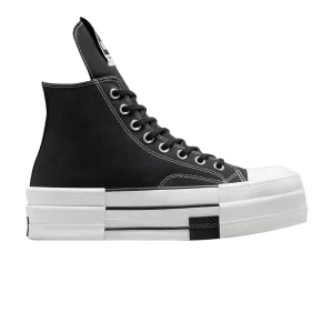 Converse Rick Owens x DRKSHDW DBL DRKSTAR Chuck 70 High 'Black' Baskets Noir/Aigrette/Blanc A04954C
