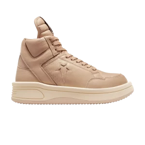 Converse Rick Owens x DRKSHDW TURBOWPN Mid 'Cave' Baskets Cave/Noir/Aigrette A06757C