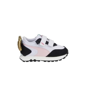 Puma Rider FV Bow Infant 'Almond Blossom' Baskets Fleur d'amande/Noir 387881 01