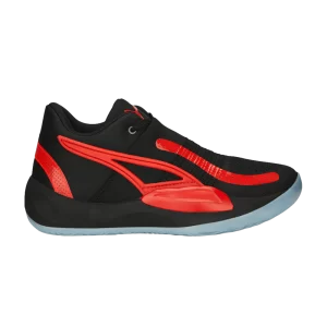Puma Rise Nitro 'Noir Rouge' Baskets Noir/Rouge Forever 377012 12