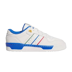 Baskets adidas Rivalry Low 'Paris Olympics' Nuage blanc/Meilleur écarlate/Bleu JI0866