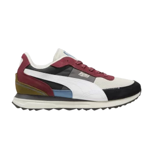 Puma Road Rider SD 'Noir Rouge Vert' Baskets Montagne Neige/Blanc 397377 11