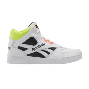 Baskets Reebok Royal BB 4500 High 2 'White Black Acid Yellow' Chaussures Blanc/Noir/Sunny Acid Yellow HR0519