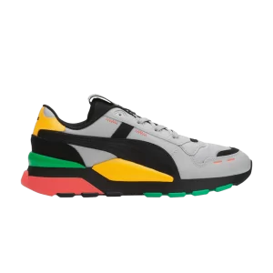 Puma RS 2.0 'Block Party' Baskets Cool Gris Clair/Noir/Jaune Fizz 392260 01